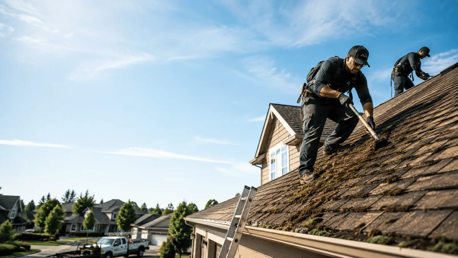 Roof Moss Removal in Iselin, NJ near me